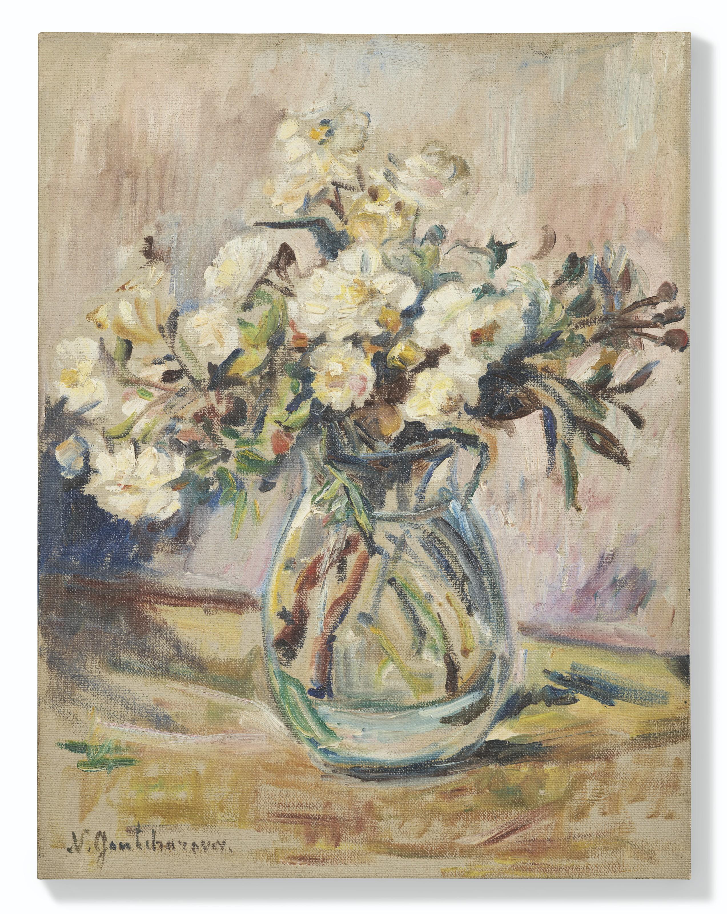 Natalia Gontcharova - Vase de fleurs