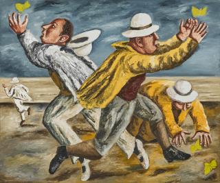 Natalia Nesterova - Butterflies on the Seashore