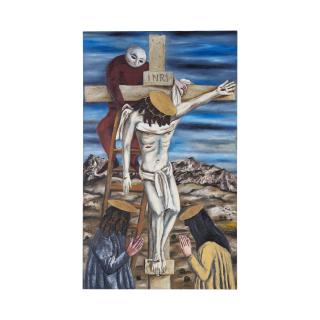 Natalia Nesterova - Crucifixion/ Crucifixion