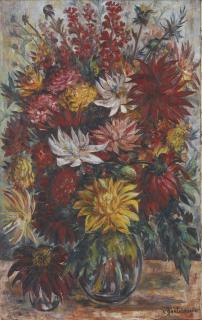 Natalia Sergeevna Goncharova - Dahlias