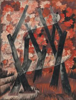 Natalia Sergeevna Goncharova - La Forêt Rouge