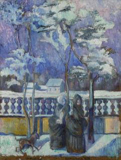 Natalia Sergeevna Goncharova - Nuit d\'hiver