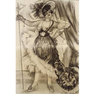 Natalia Sergeevna Goncharova - Spanish Dancer