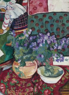 Natalia Sergeevna Goncharova - Still Life (Bluebells)