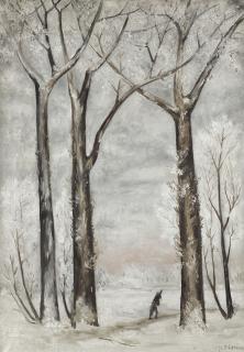 Natalia Sergeevna Goncharova - Winter, Wood Gatherers