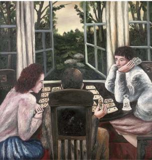 Natalya Nesterova - Card players