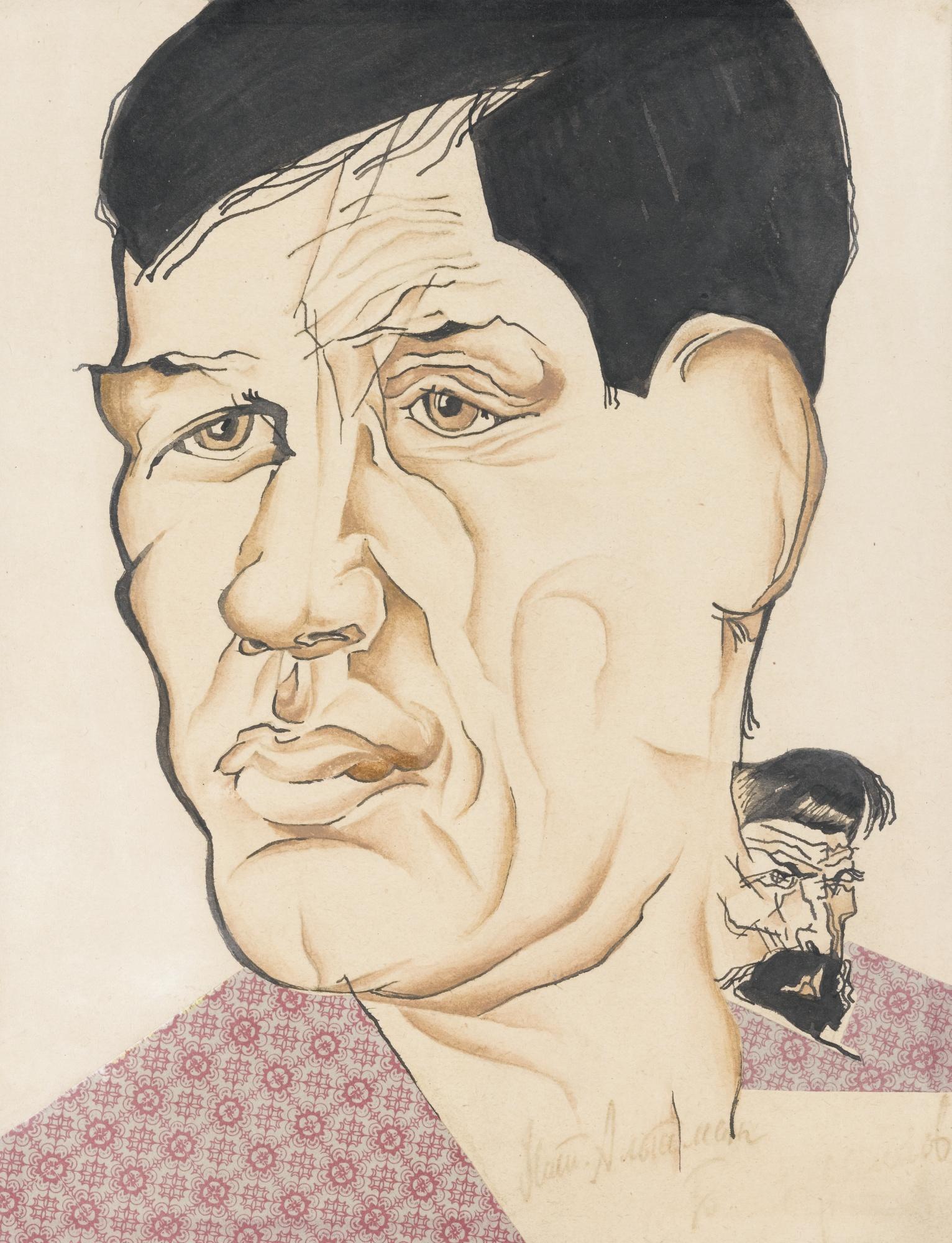Natan Isaevich Altman - Portrait Of The Poet Boris Kornilov