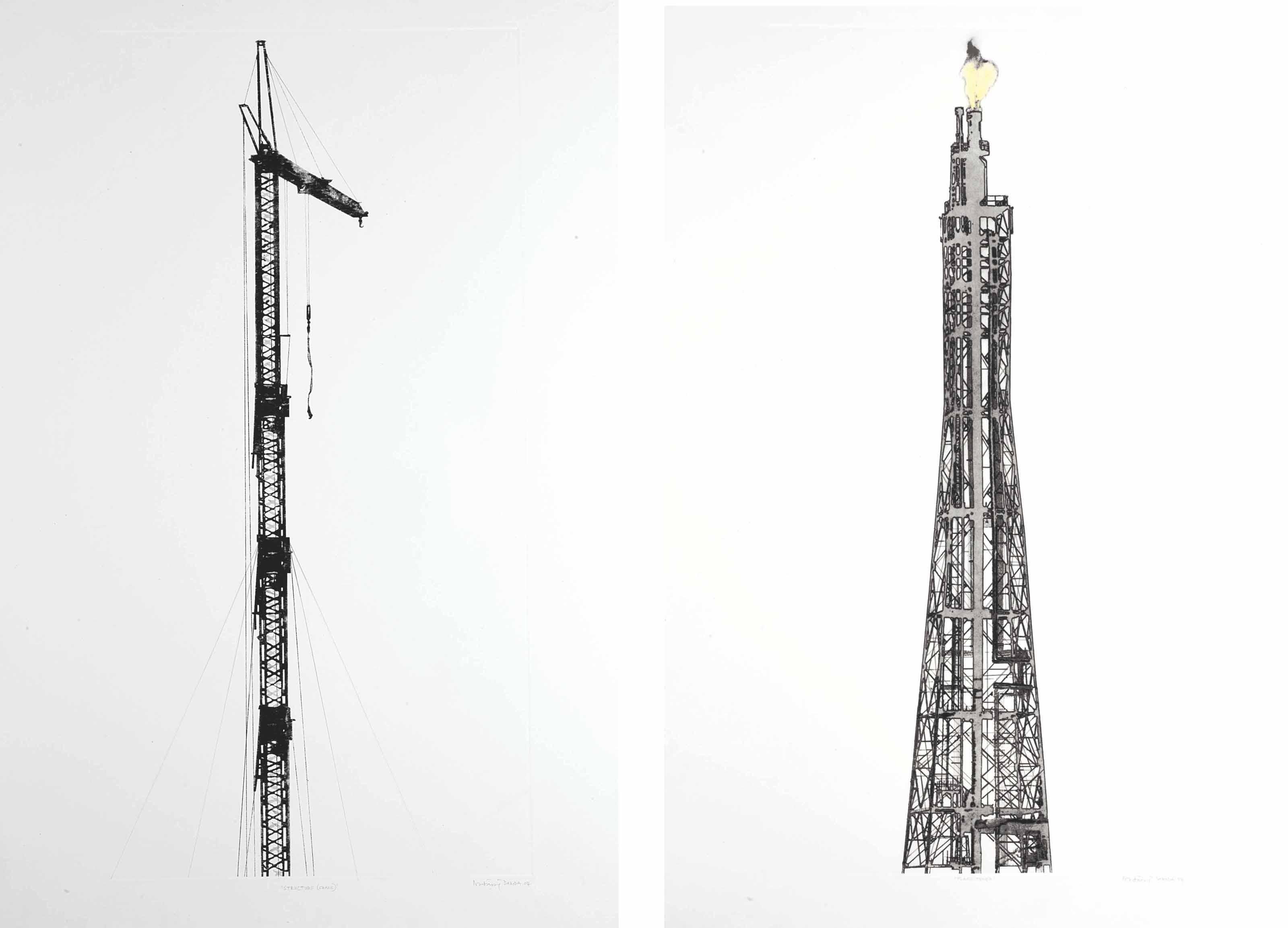 Nataraj Sharma - Structure (Crane); Flame Tower