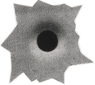 Nate Lowman - Bullet Hole