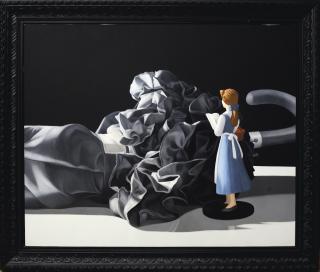 Natee Utarit - Princess With Umbrella (Illustration Of The Crisis Series) 