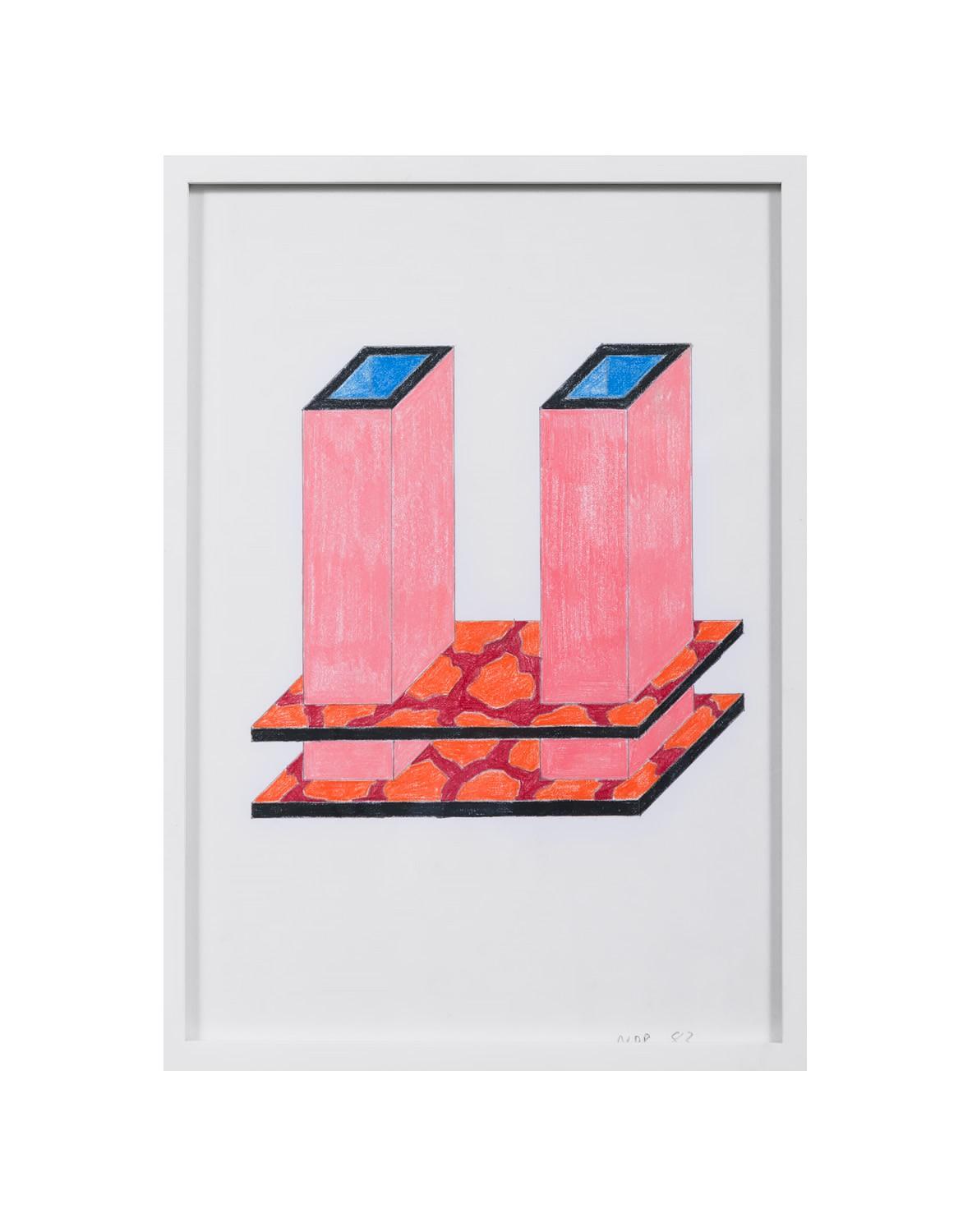 Nathalie Du Pasquier - Project for a vase for two flowers