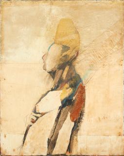 Nathan Oliveira - After Gentileschi 30 x 24 in. (76.2 x 61.0 cm) unframed