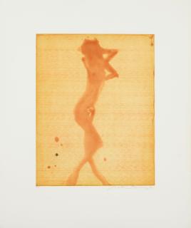 Nathan Oliveira - Copper Plate Nude 3