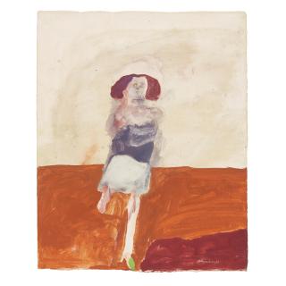 Nathan Oliveira - Dancing Woman, 1961