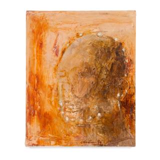 Nathan Oliveira - Head with Lights, 1996