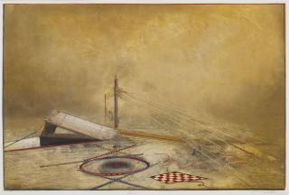 Nathan Oliveira - Site with Circles and Checks