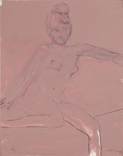 Nathan Oliveira - Untitled, 1972