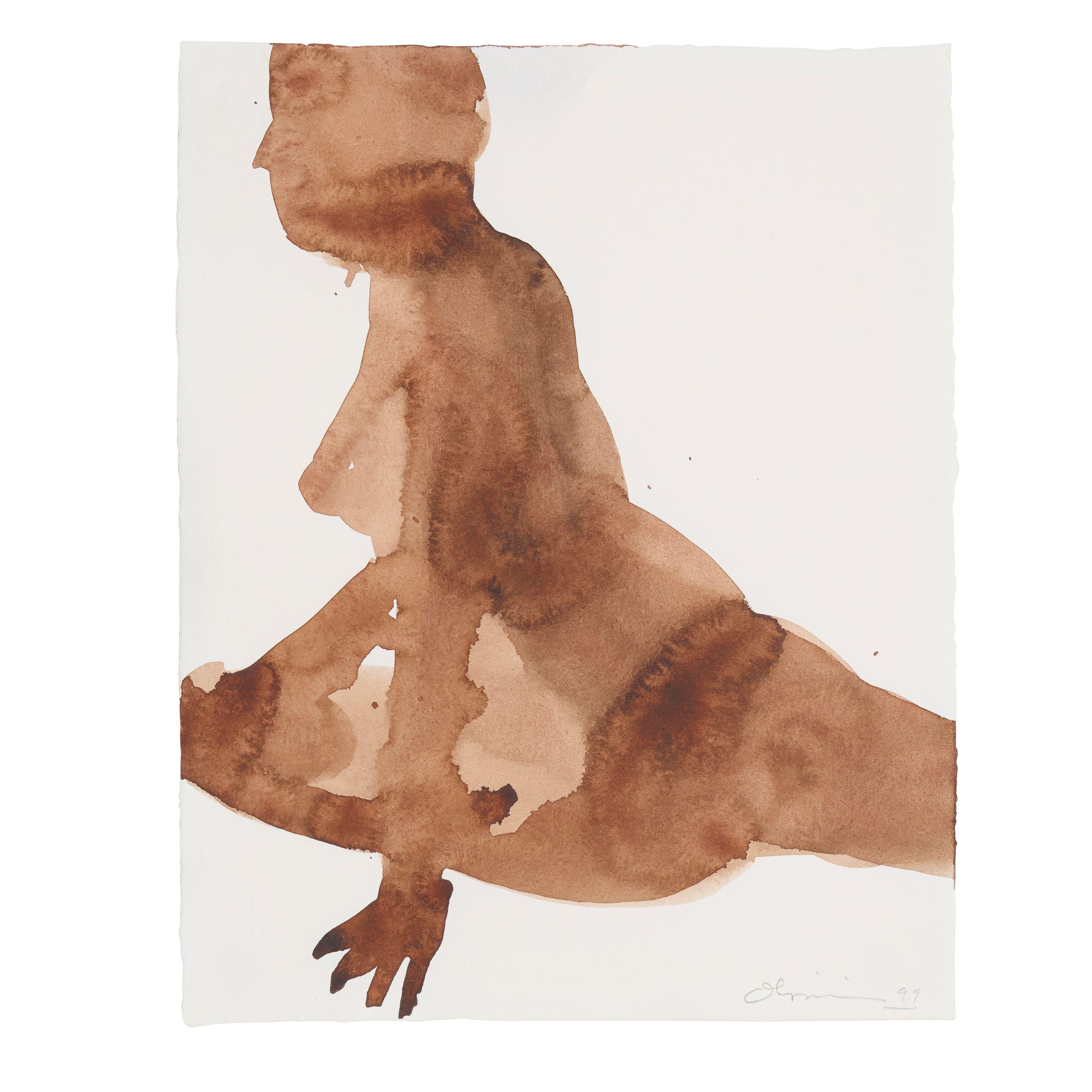 Nathan Oliveira - Untitled (Santa Fe 60), 1999