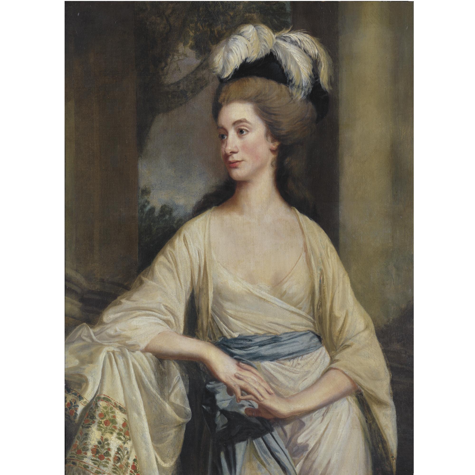 Nathaniel Dance R. A. - Portrait Of Eliza Fitzgerald