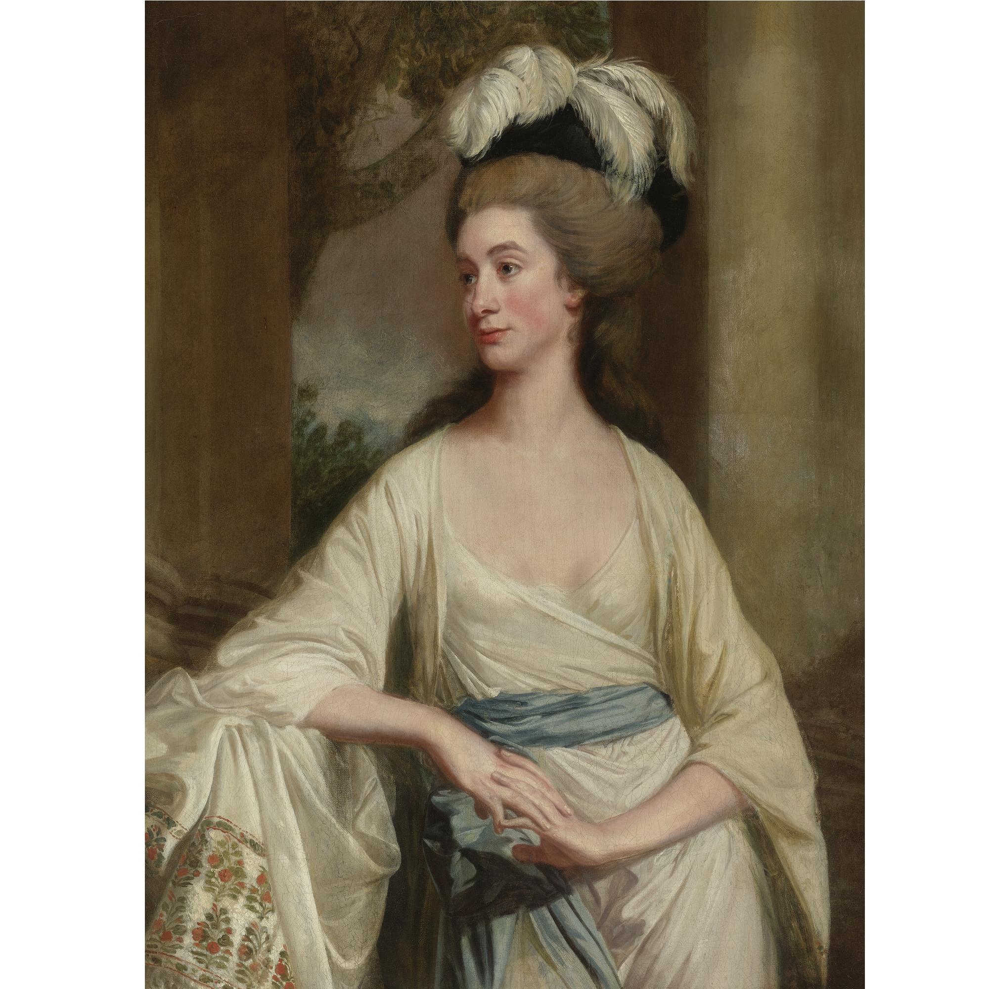 Nathaniel Dance R. A. - Portrait Of Eliza Fitzgerald