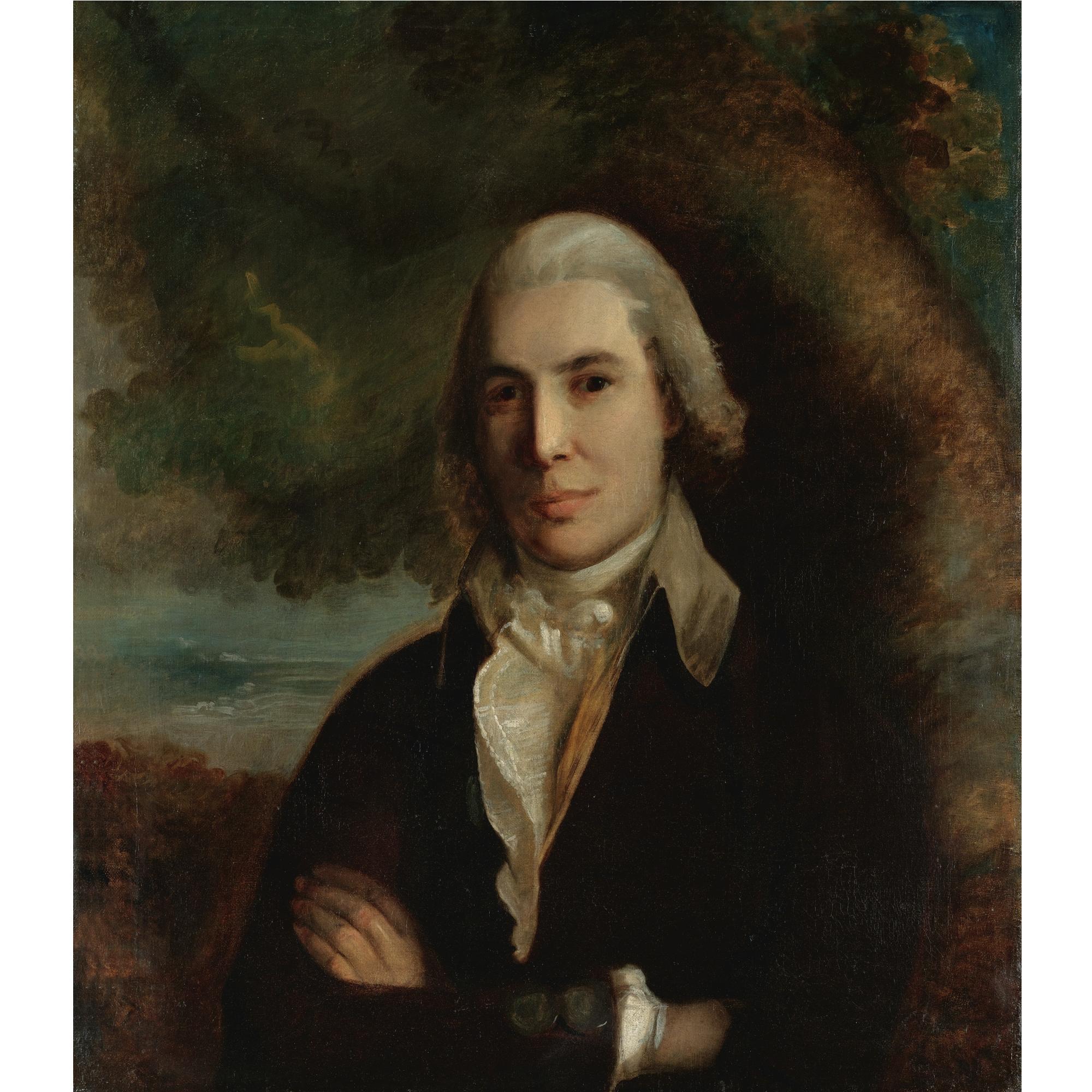 Nathaniel Hone R.A. - Portrait Of A Gentleman