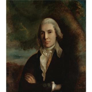 Nathaniel Hone R.A. - Portrait Of A Gentleman