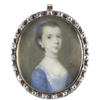 Nathaniel Hone R.A. - Portrait Of A Lady