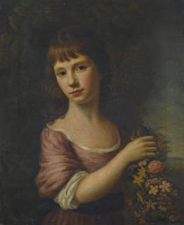 Nathaniel Hone, R.A. - Portrait Of Ann Anderson, Wife Of Alexander Balmanno