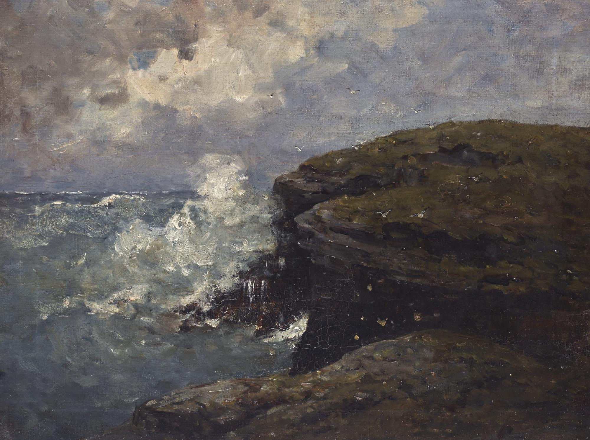 Nathaniel Hone, R.H.A. - Cliffs Near Kilrush, Co Clare