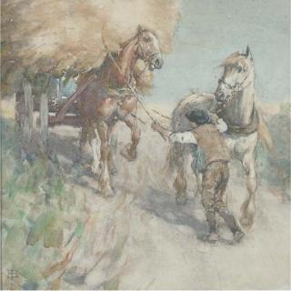 Nathaniel Hughes Baird - Controlling the carthorse