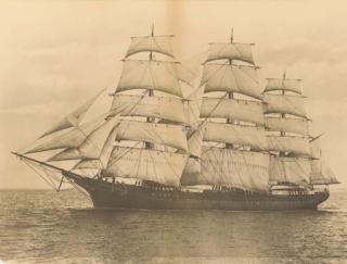 Nathaniel Livermore Stebbins - A portrait of a full-rigged ship; A portrait of the tugboat Nottingham
