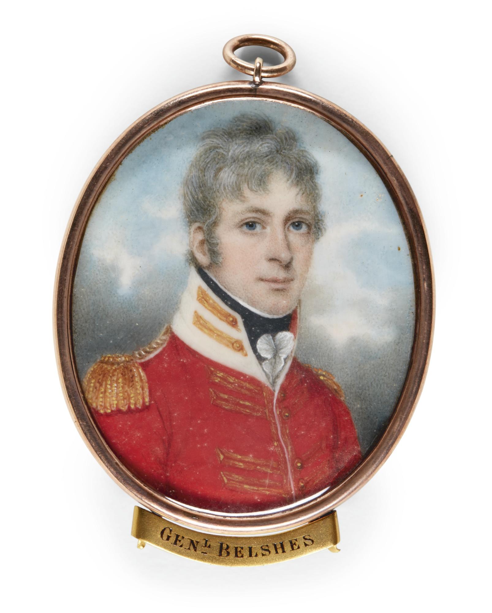 Nathaniel Plimer - Portrait Of John Murray Belsches, Later Major-General Belsches (1782-1863)