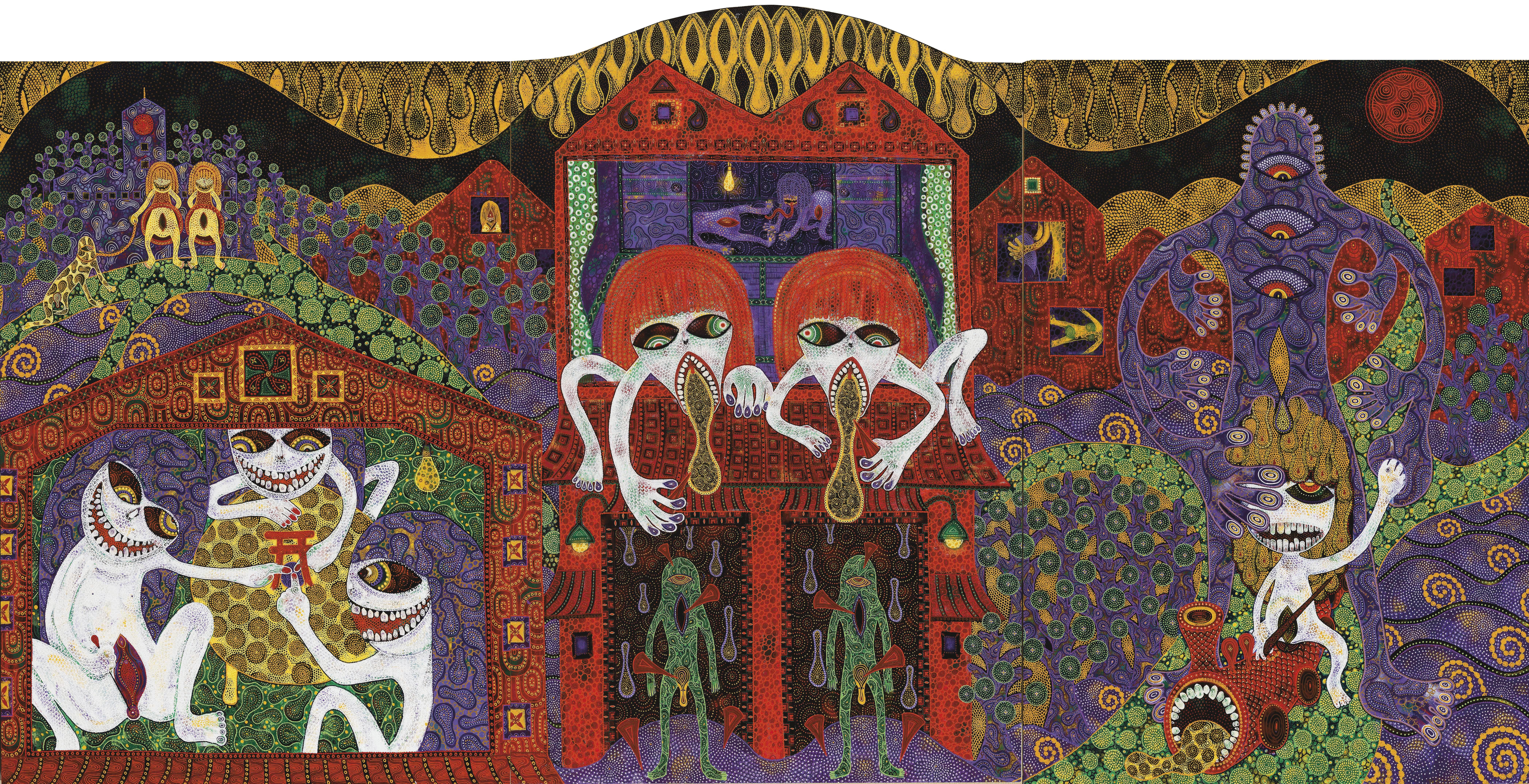 Natsuko Taniguchi - Playing Children