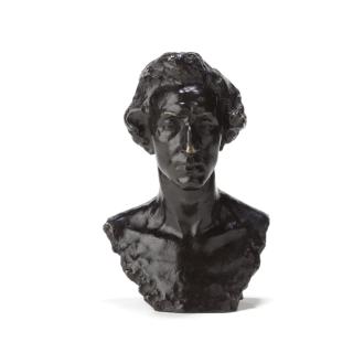 Naum Aronson - A Bronze Bust Of Frédéric Chopin
