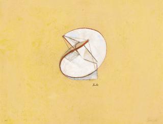 Naum Gabo - Study with red