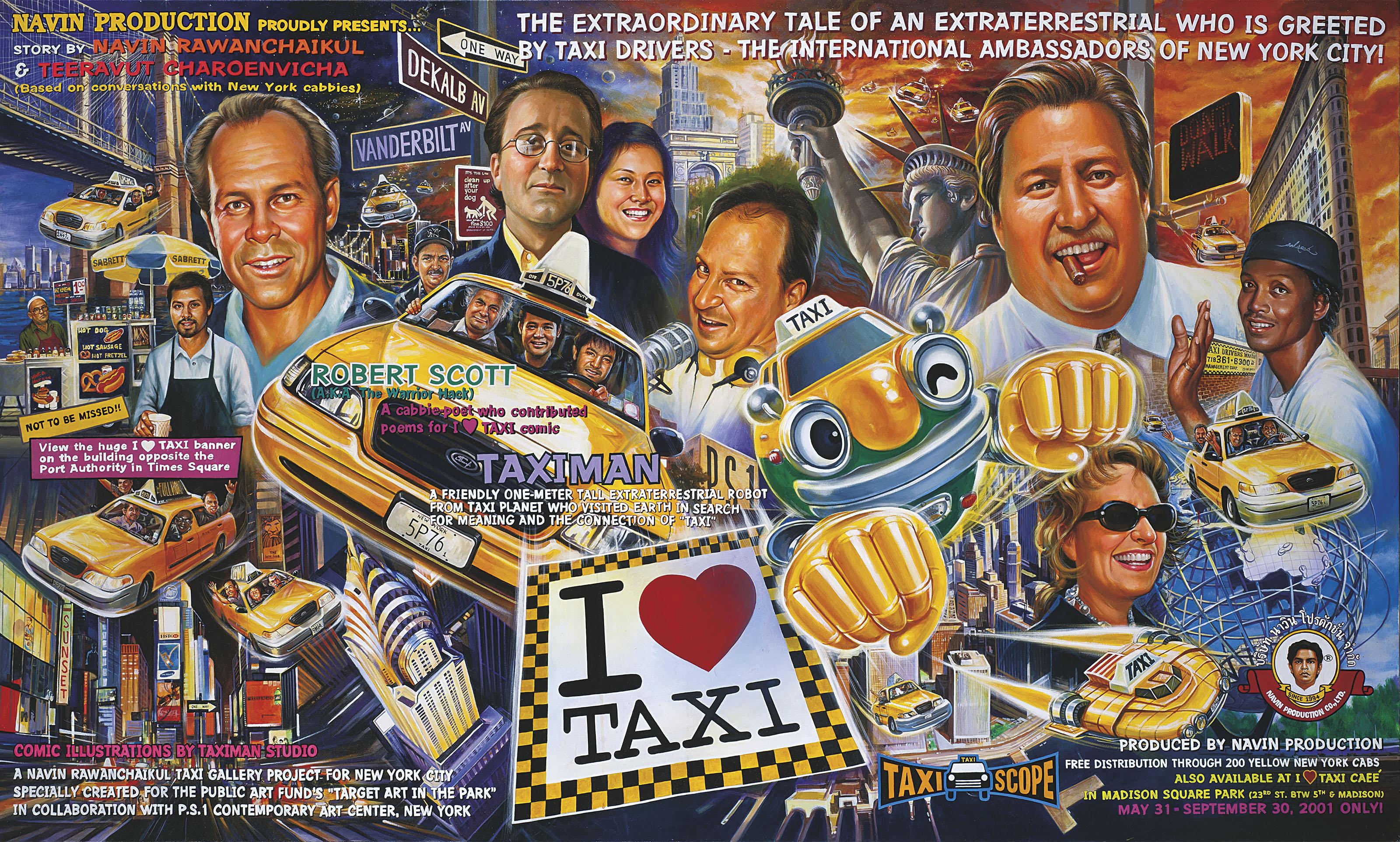 Navin Rawanchaikul - I LOVE TAXI