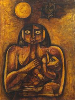 Nazir Nabaa - Mother & Child