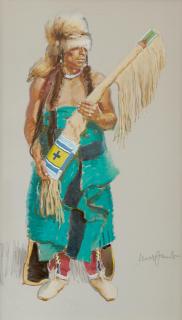 Ned Jacob - Blue Painted Face