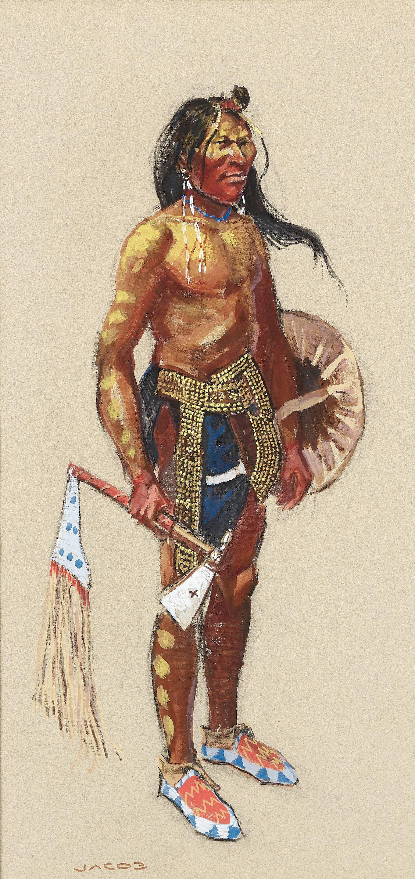 Ned Jacob - Shoshone Warrior