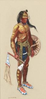 Ned Jacob - Shoshone Warrior