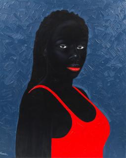 Nedia Were - Lady in Red