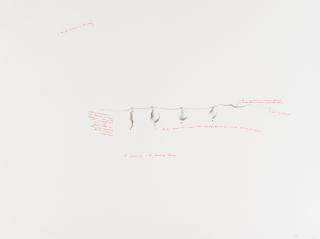 Nedko Solakov - A Drawing with Lacking Things, 2004