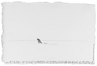 Nedko Solakov - A Man Is Contemplating A Local Miracle...Group Of Four Drawings