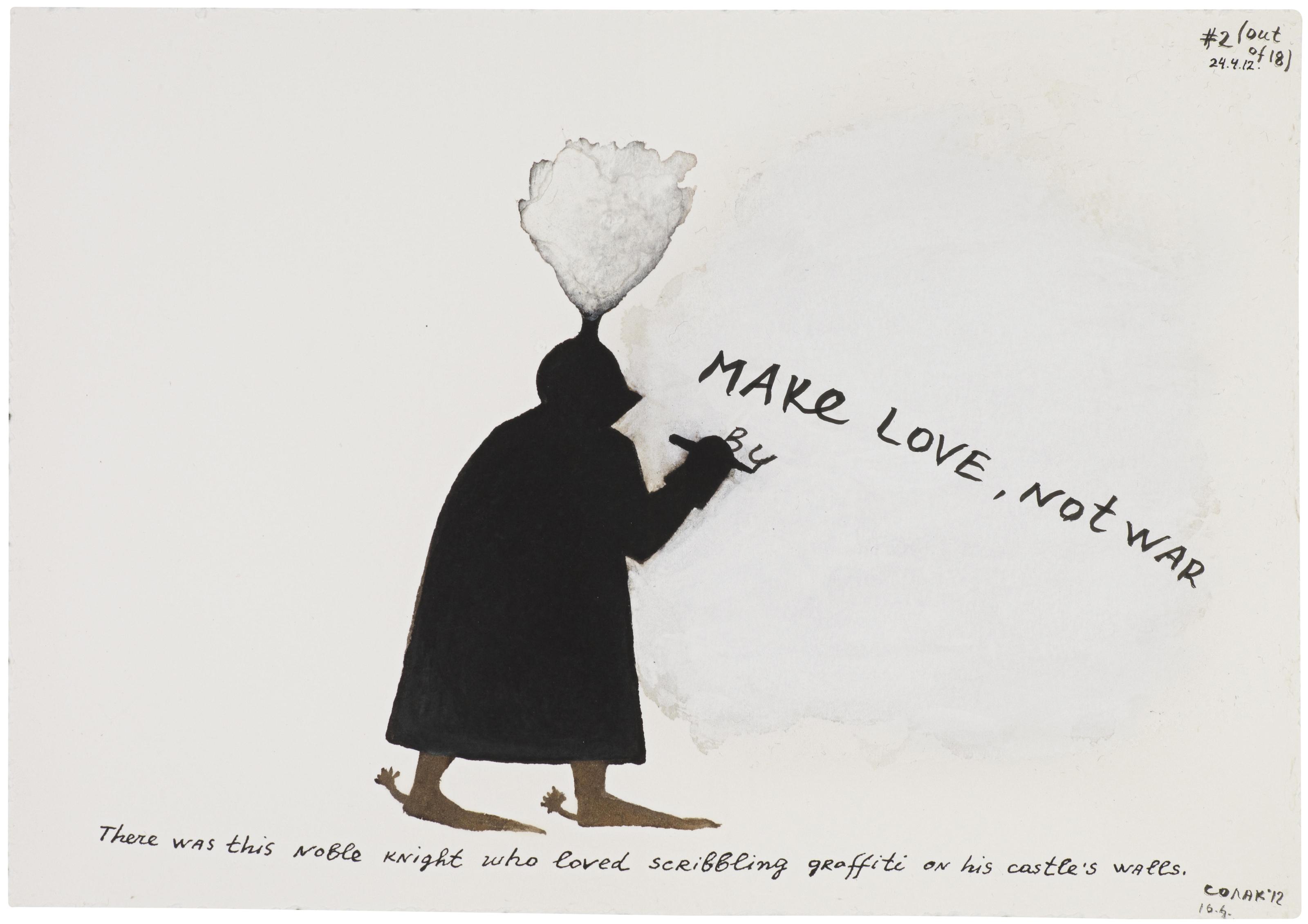 Nedko Solakov - Knight\'s Graffiti