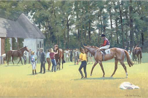 Neil Cawthorne - After the race, Newmarket July Course