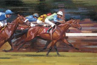 Neil Cawthorne - All out, Newmarket, July course