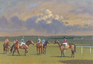 Neil Cawthorne - At The Start, Newmarket