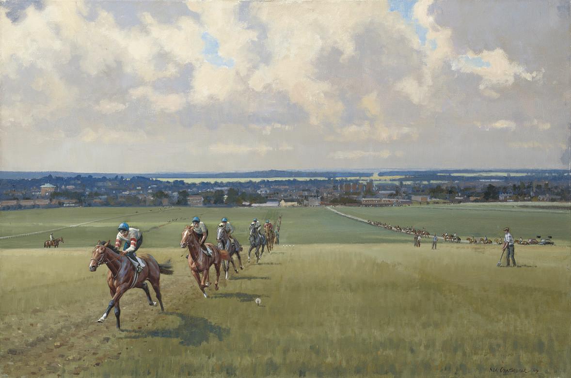 Neil Cawthorne - Warren Hill, towards Newmarket; and The high street