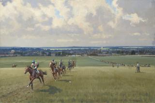Neil Cawthorne - Warren Hill, towards Newmarket; and The high street