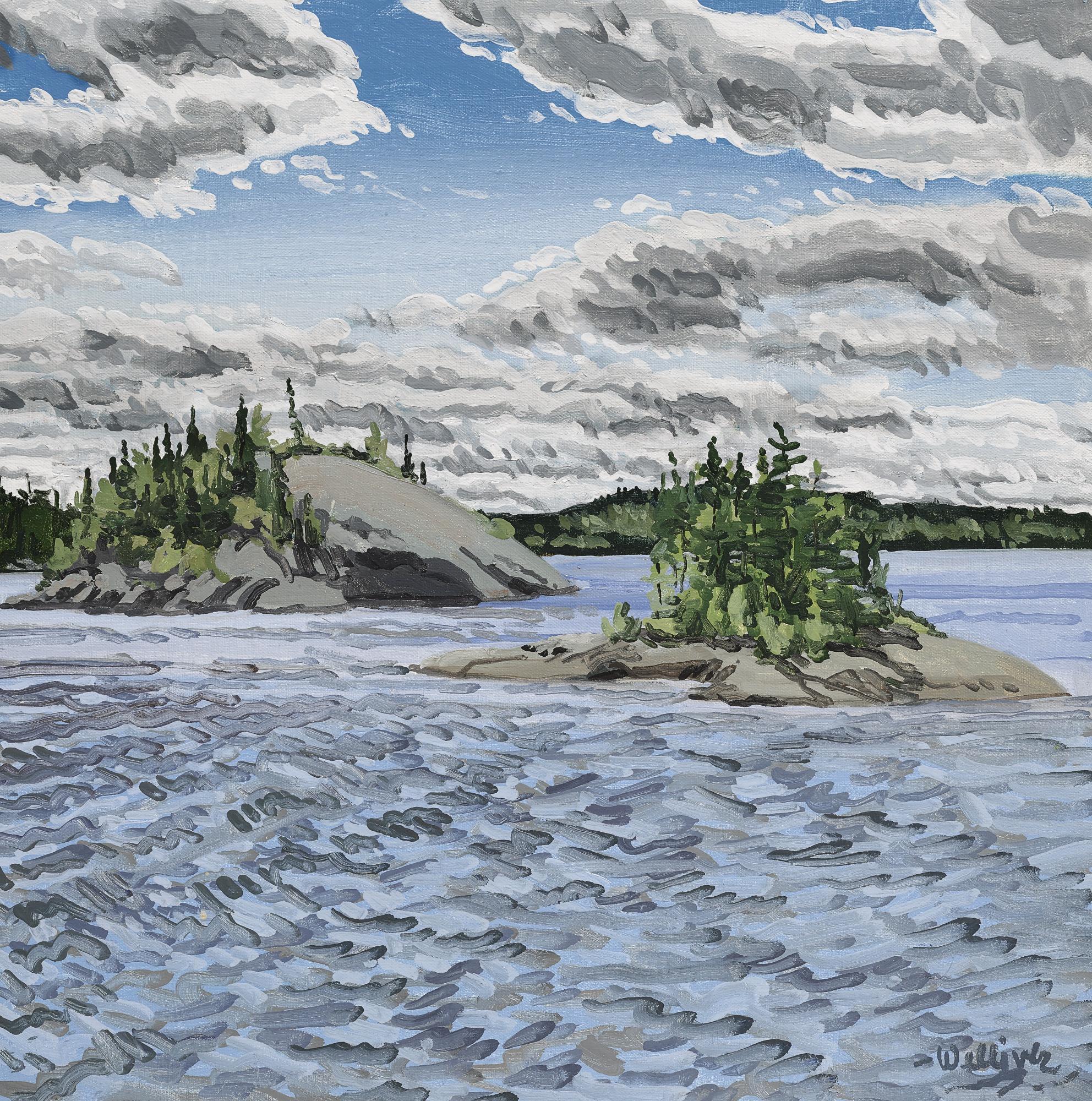 Neil G. Welliver - Islands Allagash (Study)